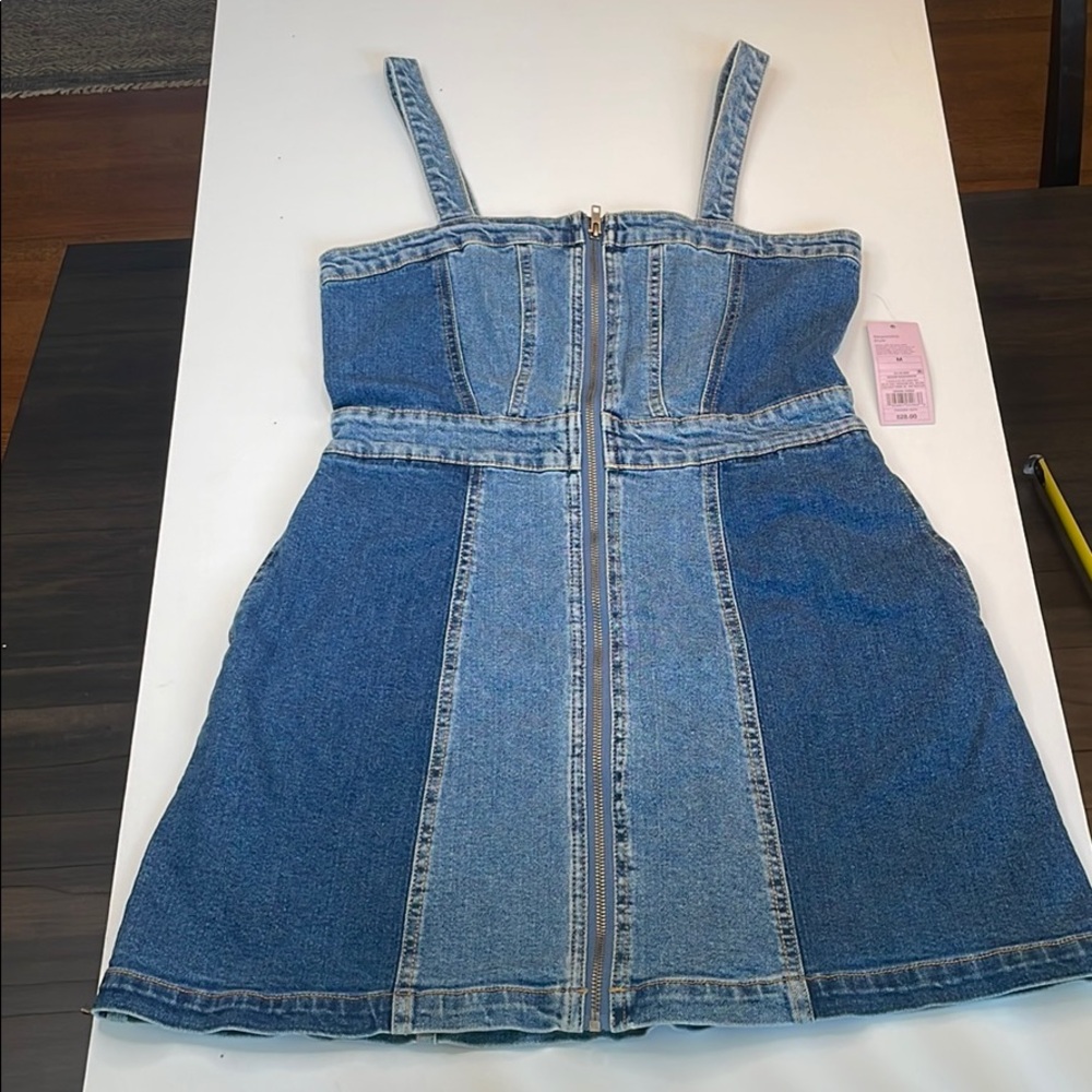 Wild Fable Mini Denim Dress - M